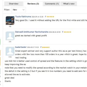 CyBRG RX EA MT4 user reviews